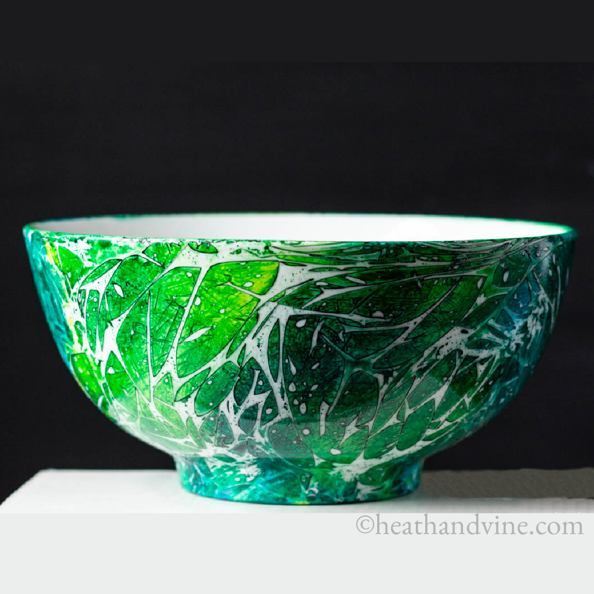 Alcohol Ink with Plastic Wrap - Easy Craft with Amazing Results