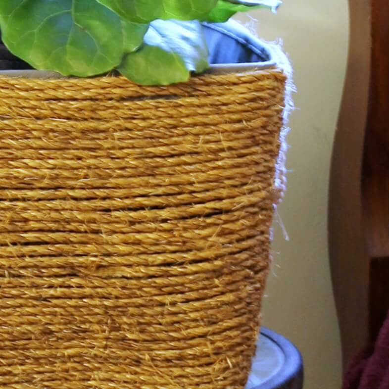 DIY rope container