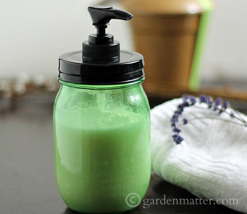 DIY Gardener's Hand Soap ~ Top 10 posts of 2015 ~ gardenmatter.com 