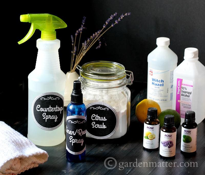 Homemade Cleaners with Essential Oils - gardenmatter.com