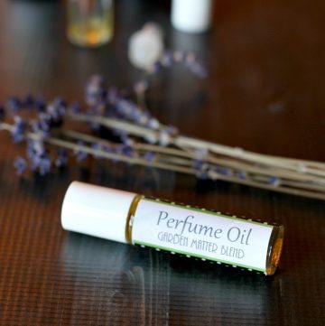 Perfume Oil - Labeled Bottle - gardenmatter.com