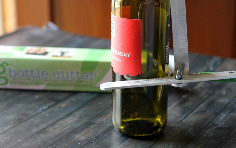 turn wine bottle into glass