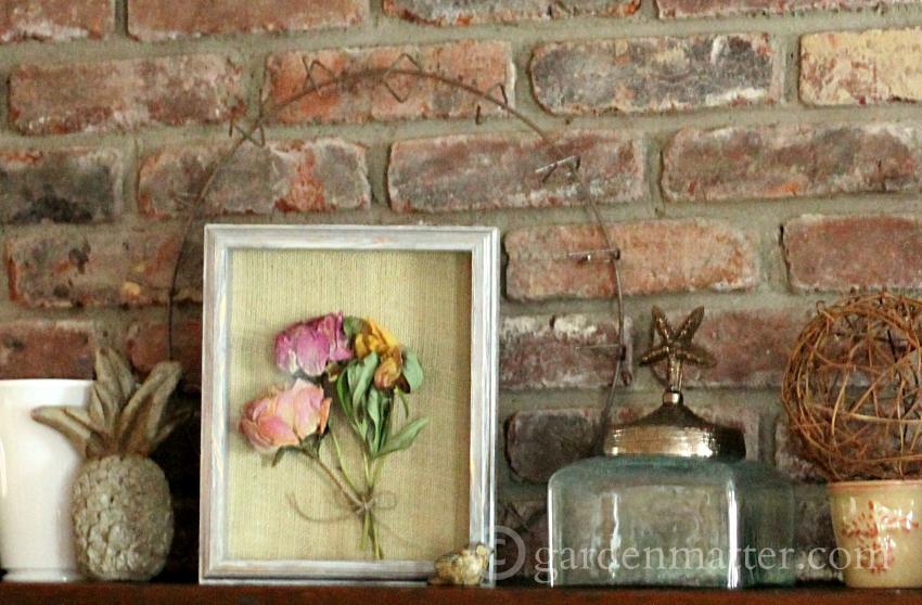 Learn how to easily and affordable it is to decorate a summer mantel.