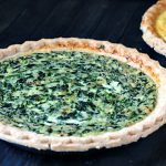 This recipe for super easy holiday quiche is a time saver, a great basic, and can be made any time of year. Great for breakfast, lunch or dinner.